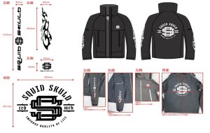 画像5: 限定 レインジャケット (BLACK×ホワイト) (5)