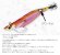 画像2: WILD CHASE/B-TR 3.0号 25ｇ/BT18/RG/鬼ダルマピンク（ピンクテープ） (2)