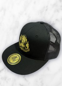 画像2: BAD SQUID 2nd  フラットCAP『横抱き』GOLD刺繍