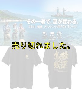 画像1: BADSQUID / DRY-Tシャツ【黒×金ラメ】 (1)