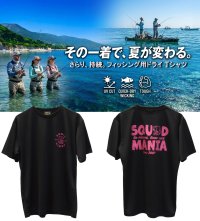 画像1: SINSE 2007 ロボクマ/ DRY-Tシャツ【黒×ピンクラメ】