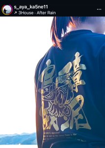画像2: BAD SQUID / DRY-Tシャツ【黒×金ラメ】 (2)