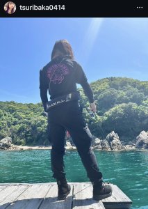 画像3: 継ぎはぎSQUID/DRY-TSQUID / DRY-Tシャツ【黒×ピンクラメ】 (3)