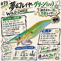 画像2: WILD CHASE 3.5号　#73  夢幻レイヤーグリーン(UV)
