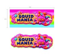 画像2: NEW !継ぎはぎSQUIDシール(W300)