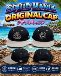 画像1: FLAT CAP【 グレイ / BLACK】刺繍ガンメタ