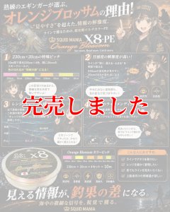 画像1: スクマニ X8-PE Orange Blossom 0.6-200m（10ｍ内4色＆SS Marking ） (1)