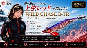 画像1: TIPRUN/B-TR 2.5号 15ｇBT16上弦レッド(UV＆RED-glow) (1)