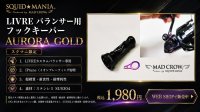 画像2: LIVRE バランサー用 フックキーパー Aurora