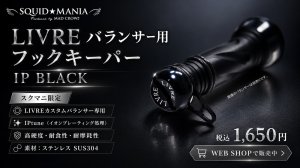 画像1: LIVRE バランサー用  フックキーパー IP BLACK (1)