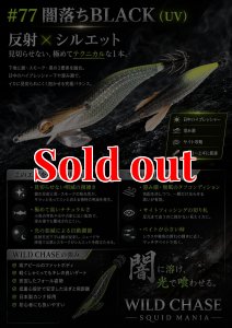 画像1: WILD CHASE 2.5号（77）闇落ちBLACK（UV） (1)