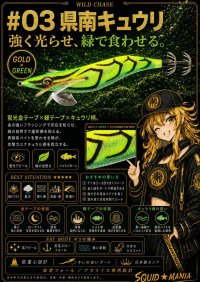 画像1: WILD CHASE 3.5号ラトル(03)県南キュウリ
