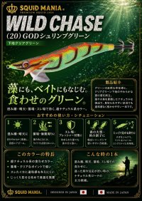 画像3: WILD CHASE 3.5号ラトル(20) God Shrimp グリーン