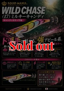画像1: WILD CHASE 3.5号ラトル (17) MILKY CANDY (1)