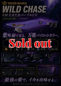 画像1: WILD CHASE 2.5号 #30 たまたまパープルUV（ glowdot ） (1)