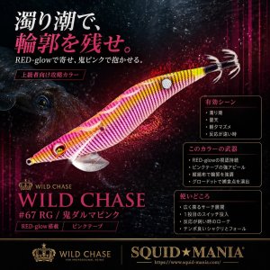 画像1: WILD CHASE 3.5号 (67) RG/鬼ダルマピンク (1)