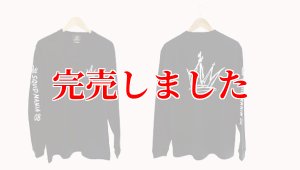 画像3: オリジナルロングスリーブTシャツ『CROWN EDGE / 黒白』 (3)