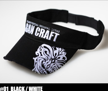 GAN　CRAFT オリジナルフロッキーダメージバイザー入荷！