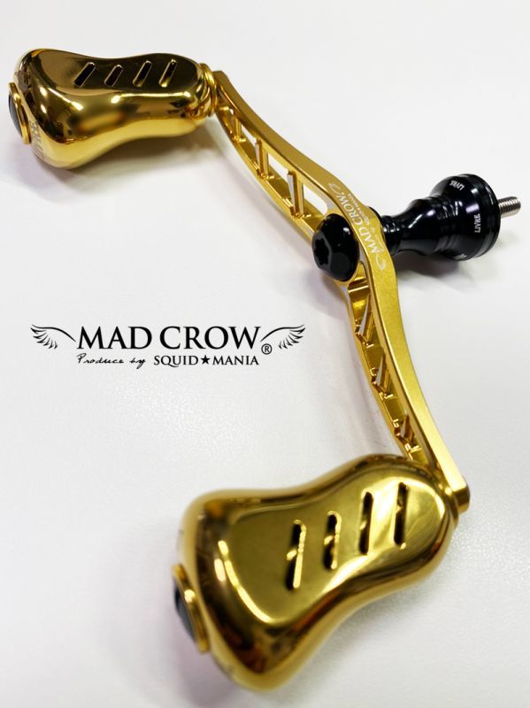 ピンク・ブルー リブレ LIVRE MAD CROW ウイング100ブラックゴールドIP