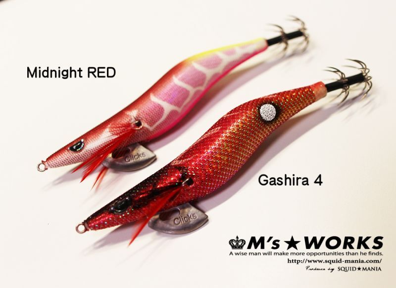 3.5号 / Midnight RED - エギングショップ SQUID MANIA