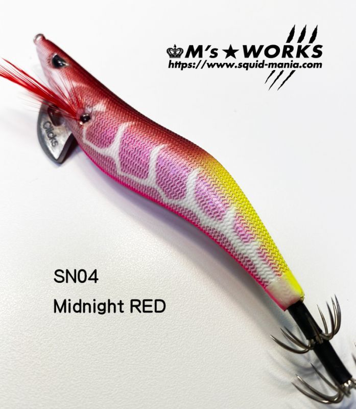 3.5号 / Midnight RED - エギングショップ SQUID MANIA