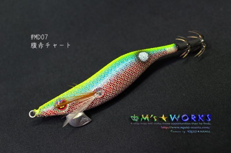 WILD CHASE 2.5号 / #MD07 腹赤チャート - エギングショップ SQUID MANIA