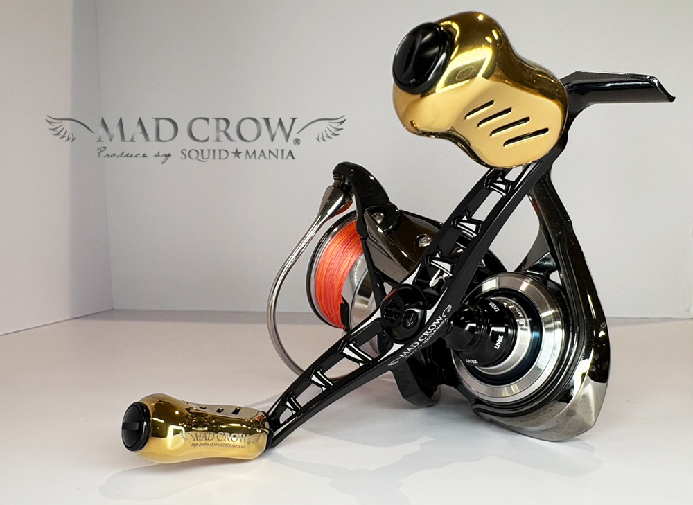 リブレ LIVRE スクイッドマニア MAD CROW IP24K 新品未使用 リブレ LIVRE スクイッドマニア MAD CROW フィーラーIP24K リール