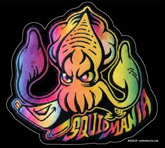 BADSQUIDスエード風ステッカー - エギングショップ SQUID MANIA